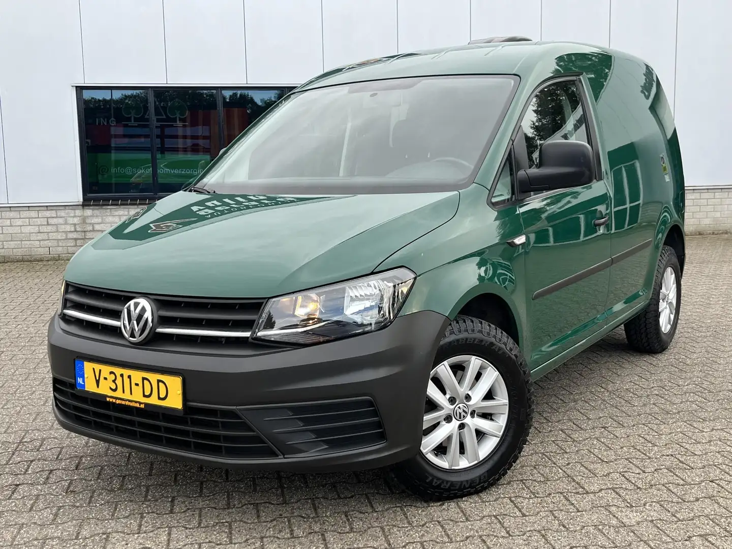 Volkswagen Caddy 2.0 TDI L1H1 4Motion Comfort TREKHAAK LMV DAKRAAM Grün - 2
