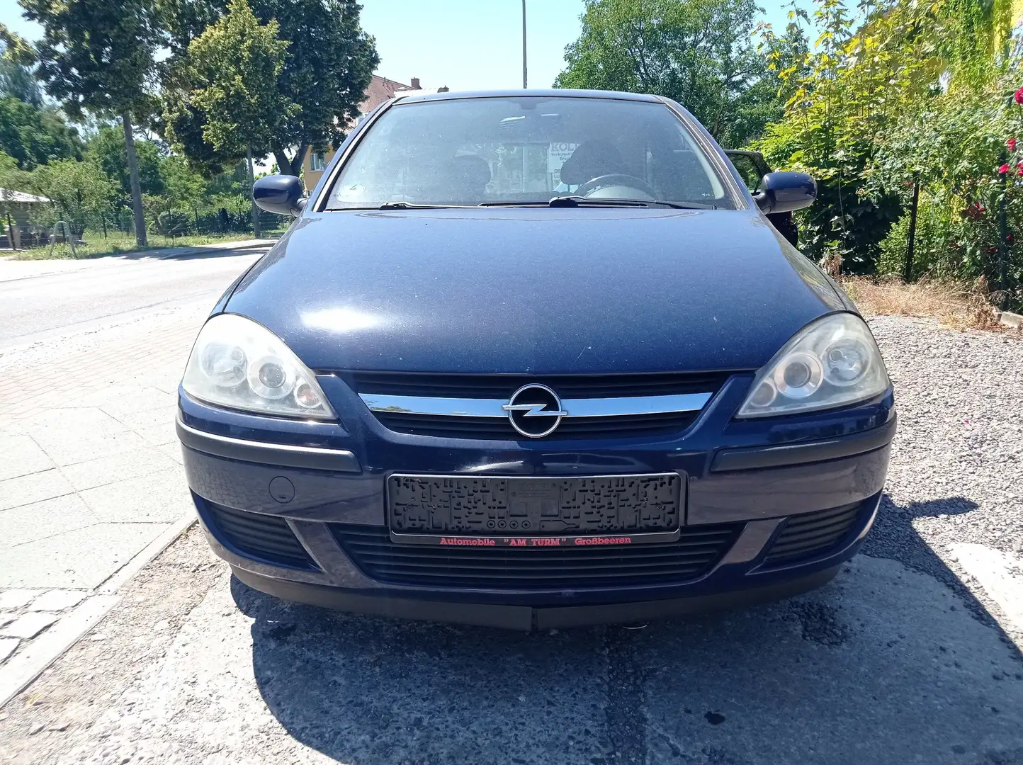 Opel Corsa 1.2 16V,KLima,TÜV/AU neu Blau - 2