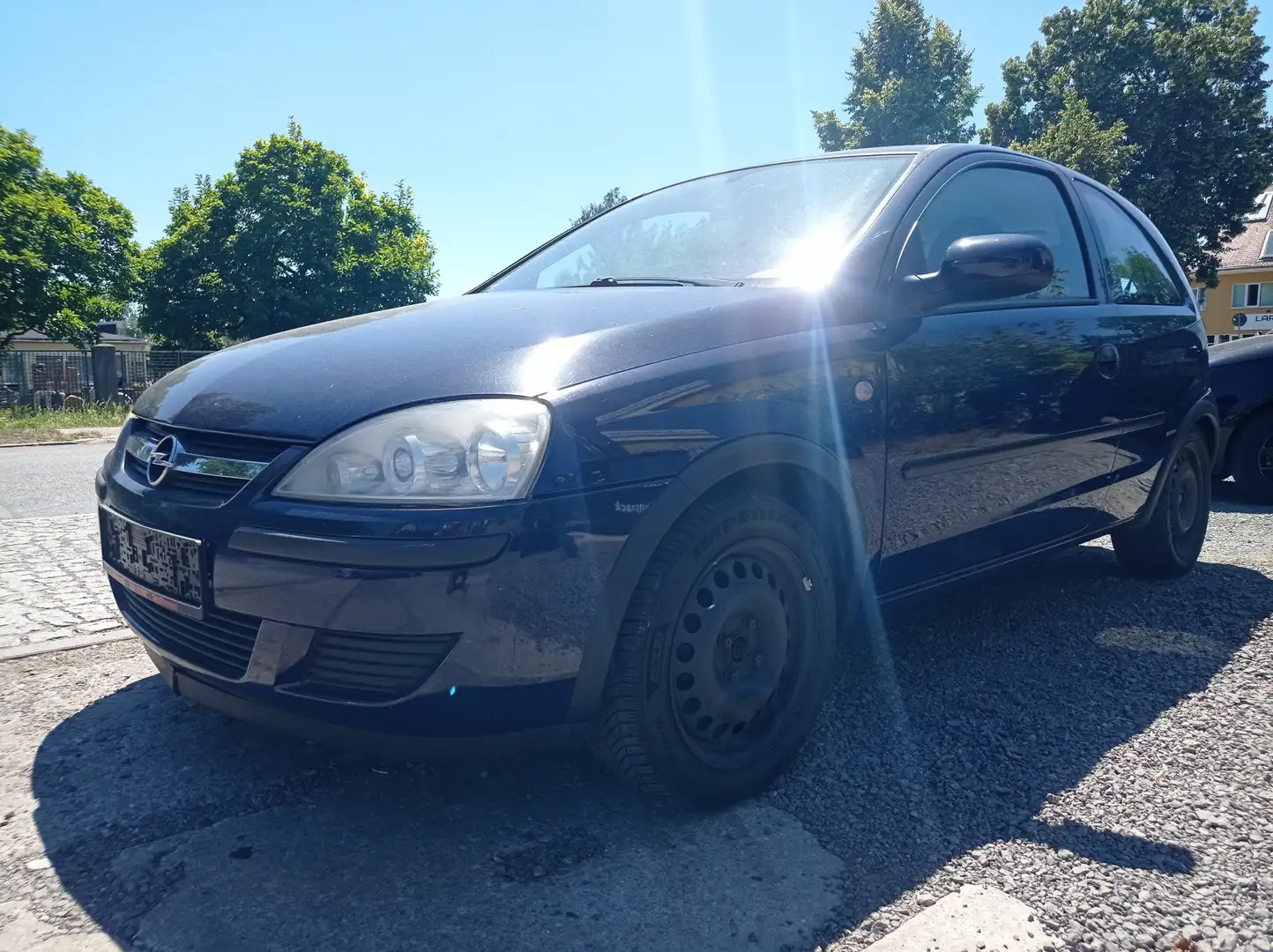 Opel Corsa 1.2 16V,KLima,TÜV/AU neu Blau - 1