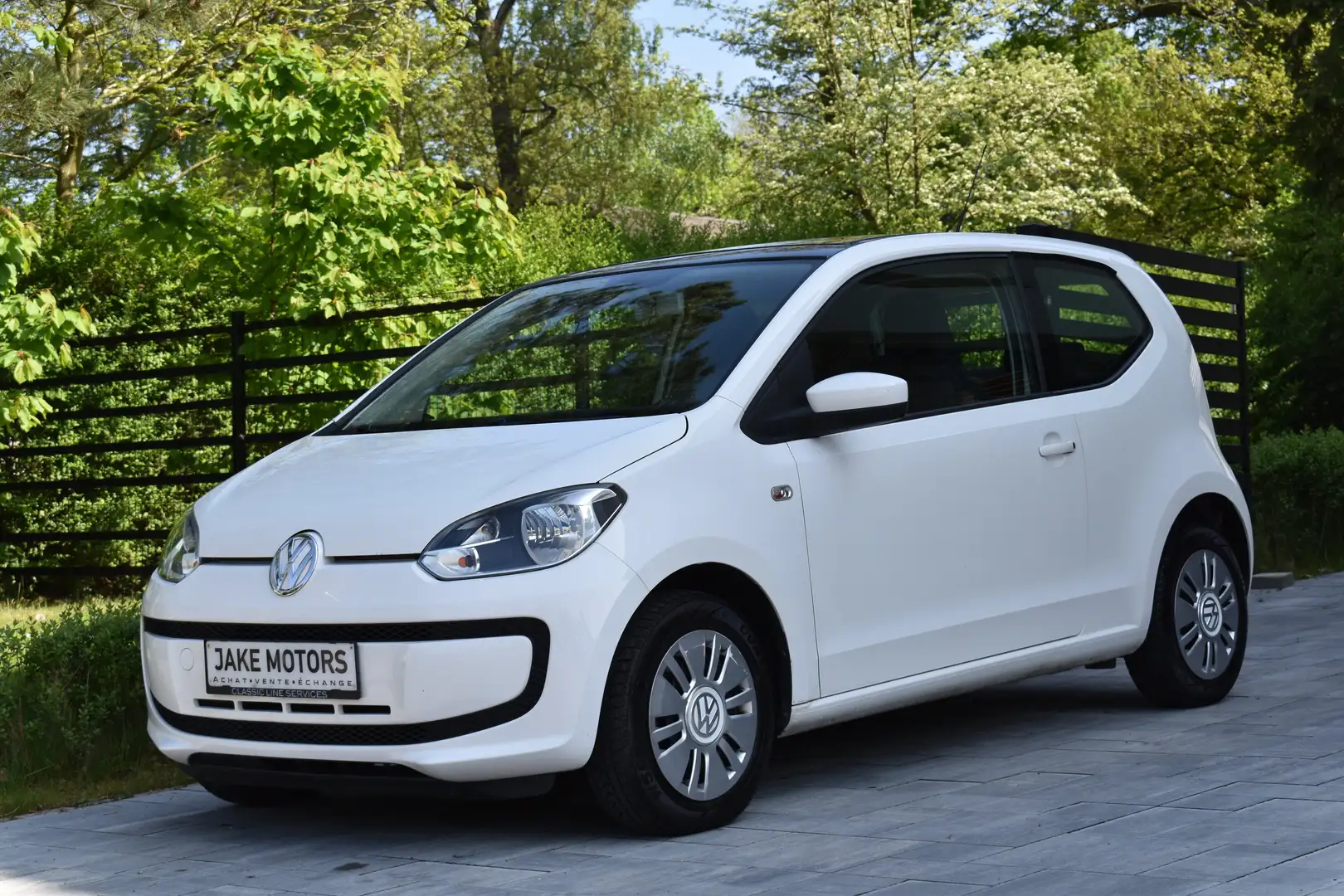 Volkswagen up! 1.0i  ** TOIT PANO ** Weiß - 1