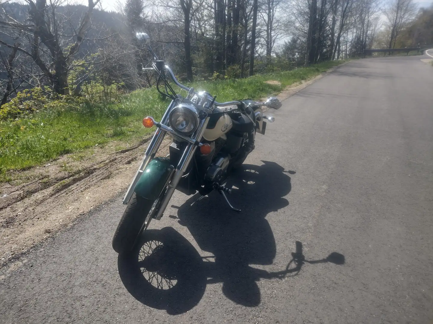 Honda Shadow 750 C2 ACE VT 750 Verde - 2