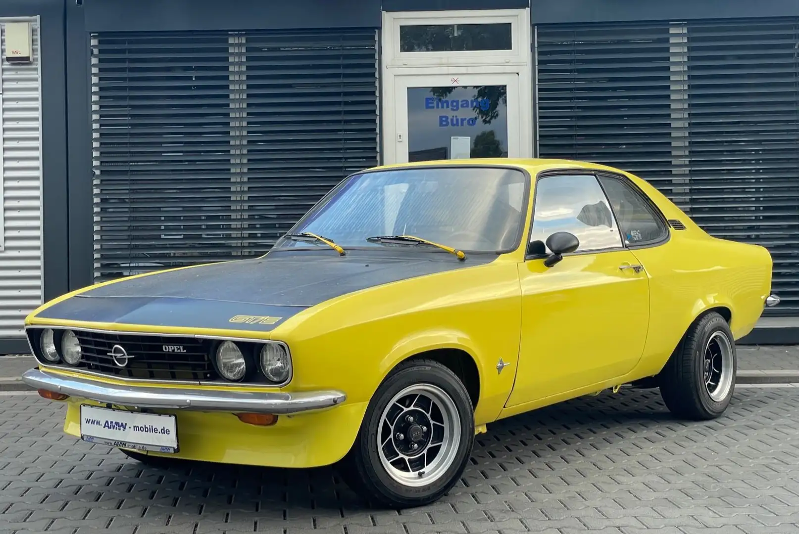 Opel Manta A GTE Gelb Leder H-Zulassung TÜV 08.2026 ! Amarillo - 2