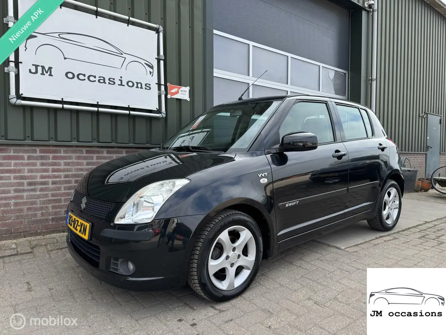 Suzuki Swift 1.5 GLS|Automaat|Airco|Lm velgen|Nieuwe APK| Zwart - 1