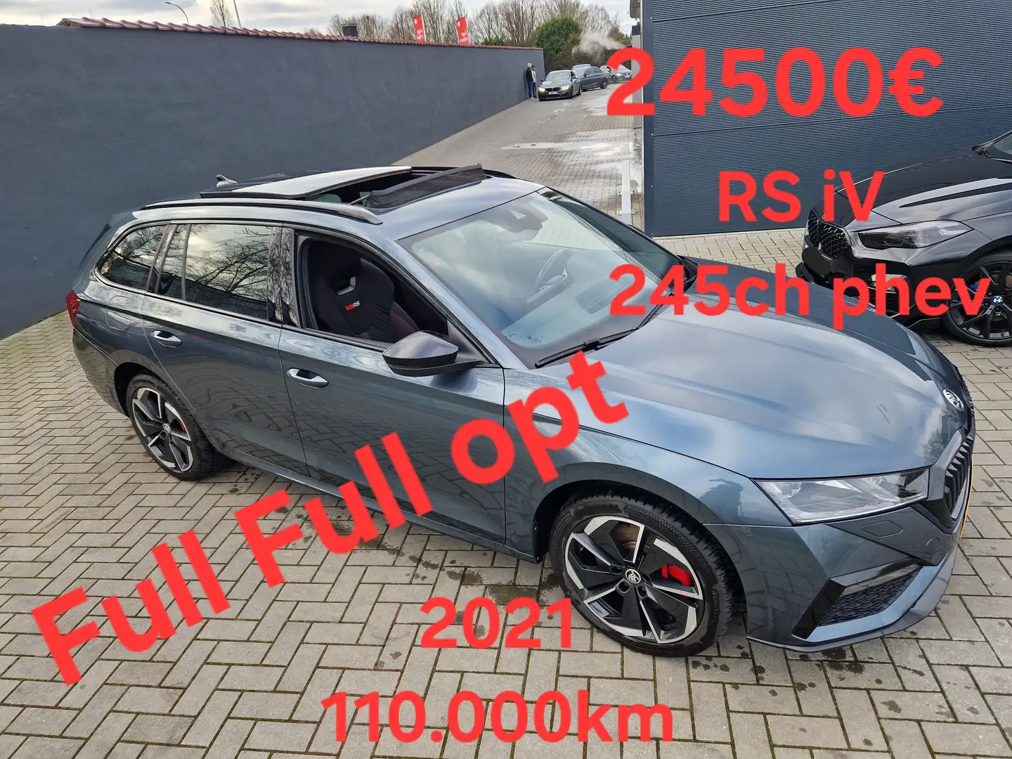 Skoda Octavia SW RS 1.4 TSI PHEV DSG Full Full opt Grigio - 1
