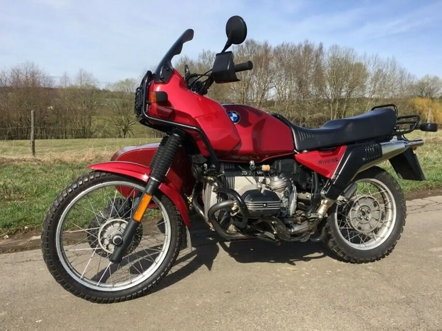 BMW R 100 GS Piros - 1