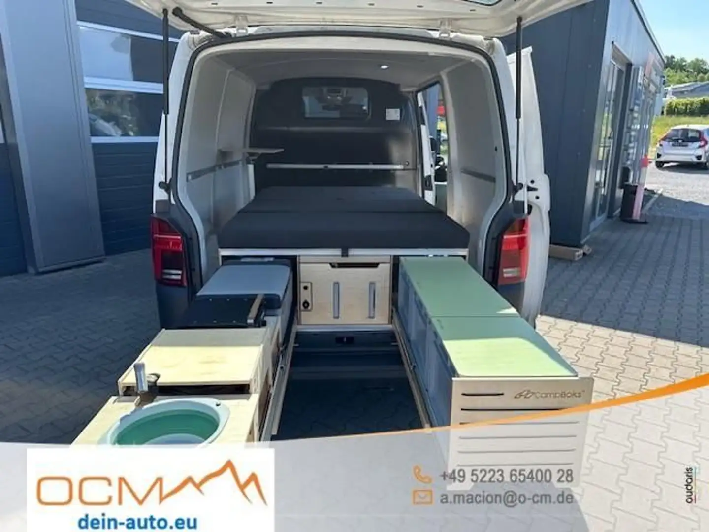 Volkswagen T6 Transporter T6.1 Transporter 4MOT.CampBoks LED Standheizung Weiß - 1