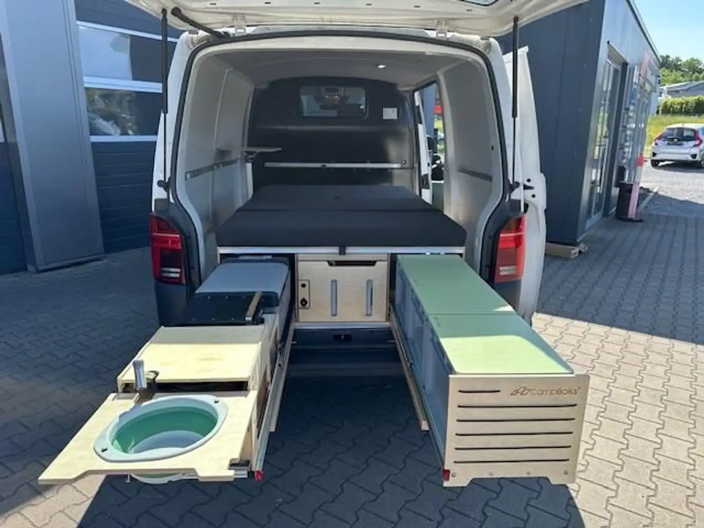 Volkswagen T6 Transporter T6.1 Transporter 4MOT.CampBoks LED Standheizung Weiß - 2