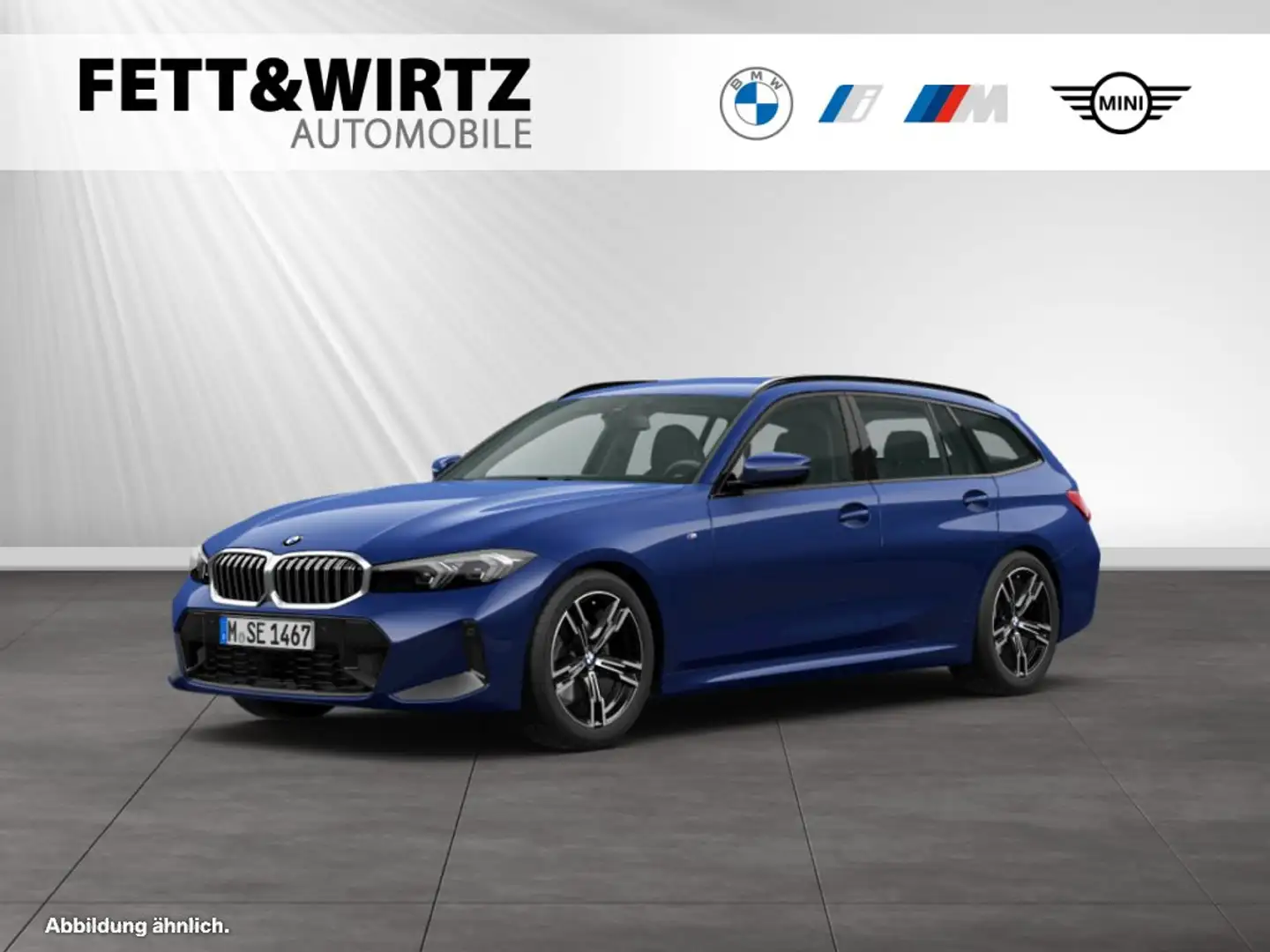 BMW 330 i xDrive Touring M Sport|Stop&Go|HiFi|Sitzhzg Blau - 1
