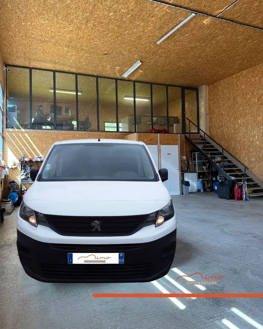 Peugeot Partner 1.6 Hdi  11600€ HT SOIT 13920€ TTC GARANTIE 12 MOI Blanc - 1