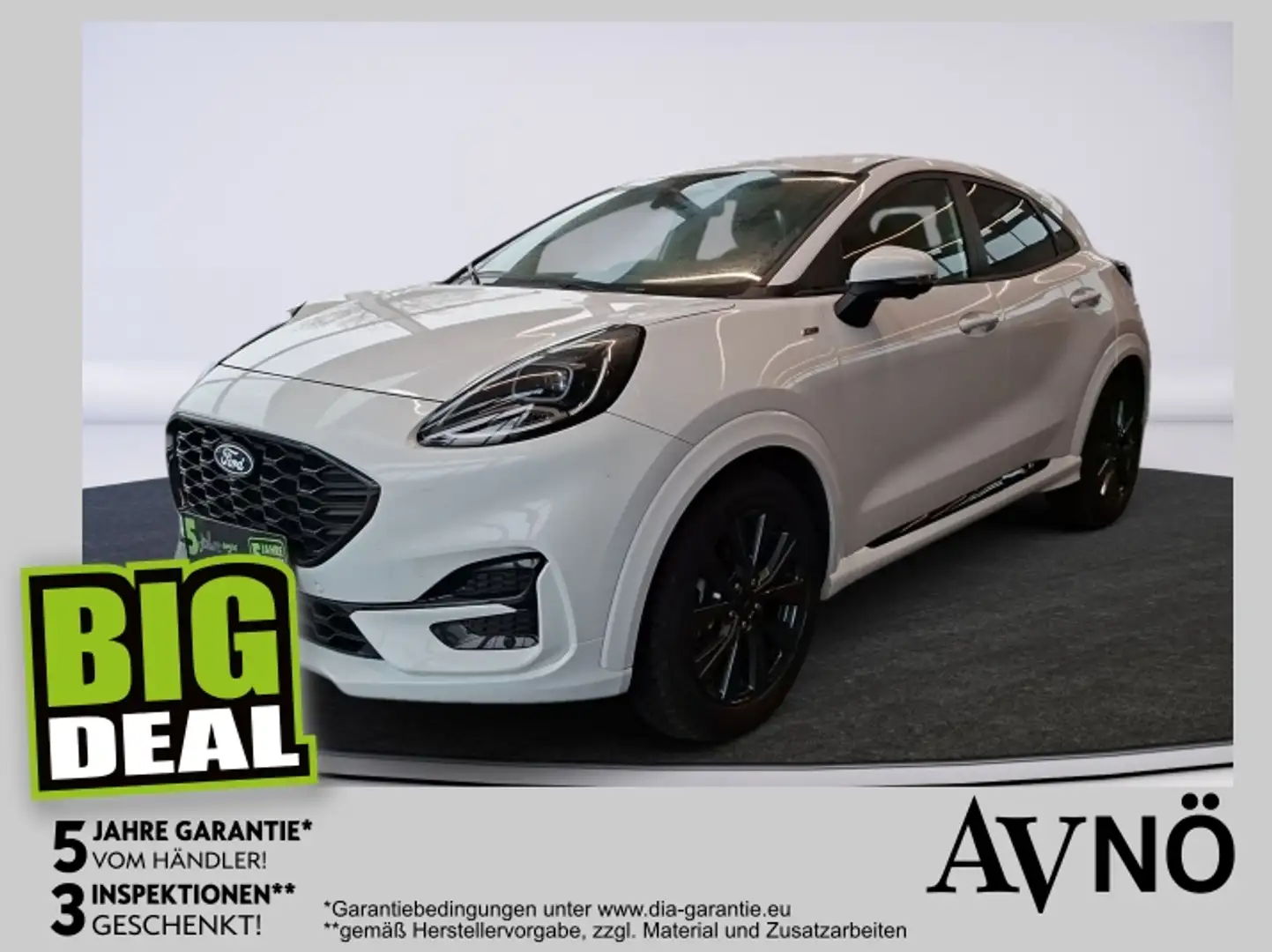 Ford Puma 1.0 EcoBoost Hybrid ST-Line Aut. Blanc - 1