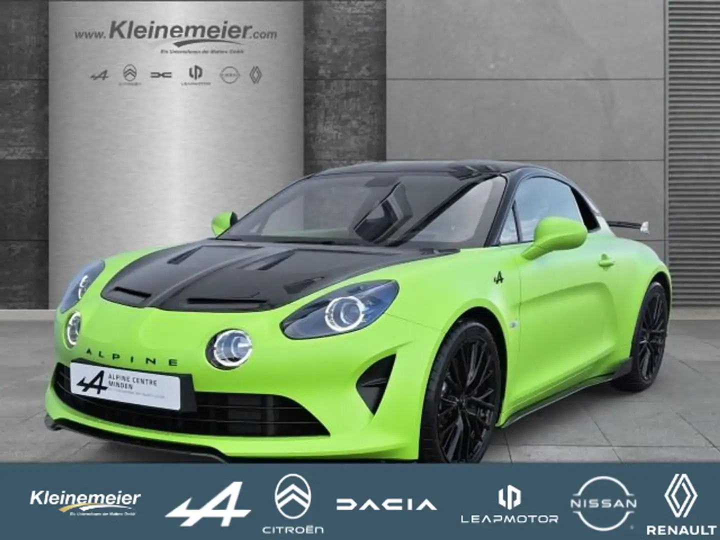 Alpine A110 R Turini Atelier Titan Akrapovic Grün - 1