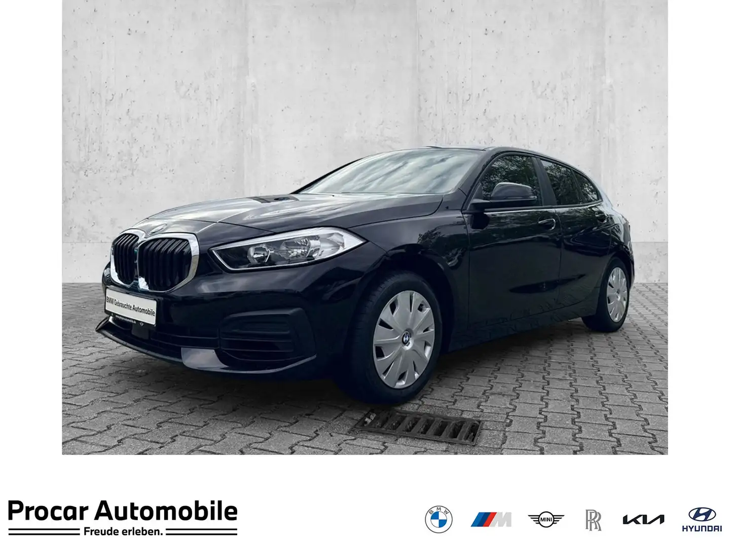BMW 116 Navi DAB WLAN Klima Shz PDC Noir - 1