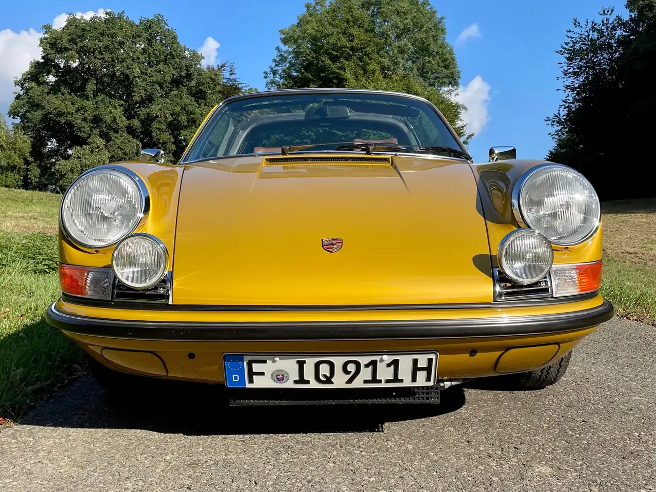 Porsche 911 T 2,4 Targa Ölklappe *RESTAURIERT*, foto 3