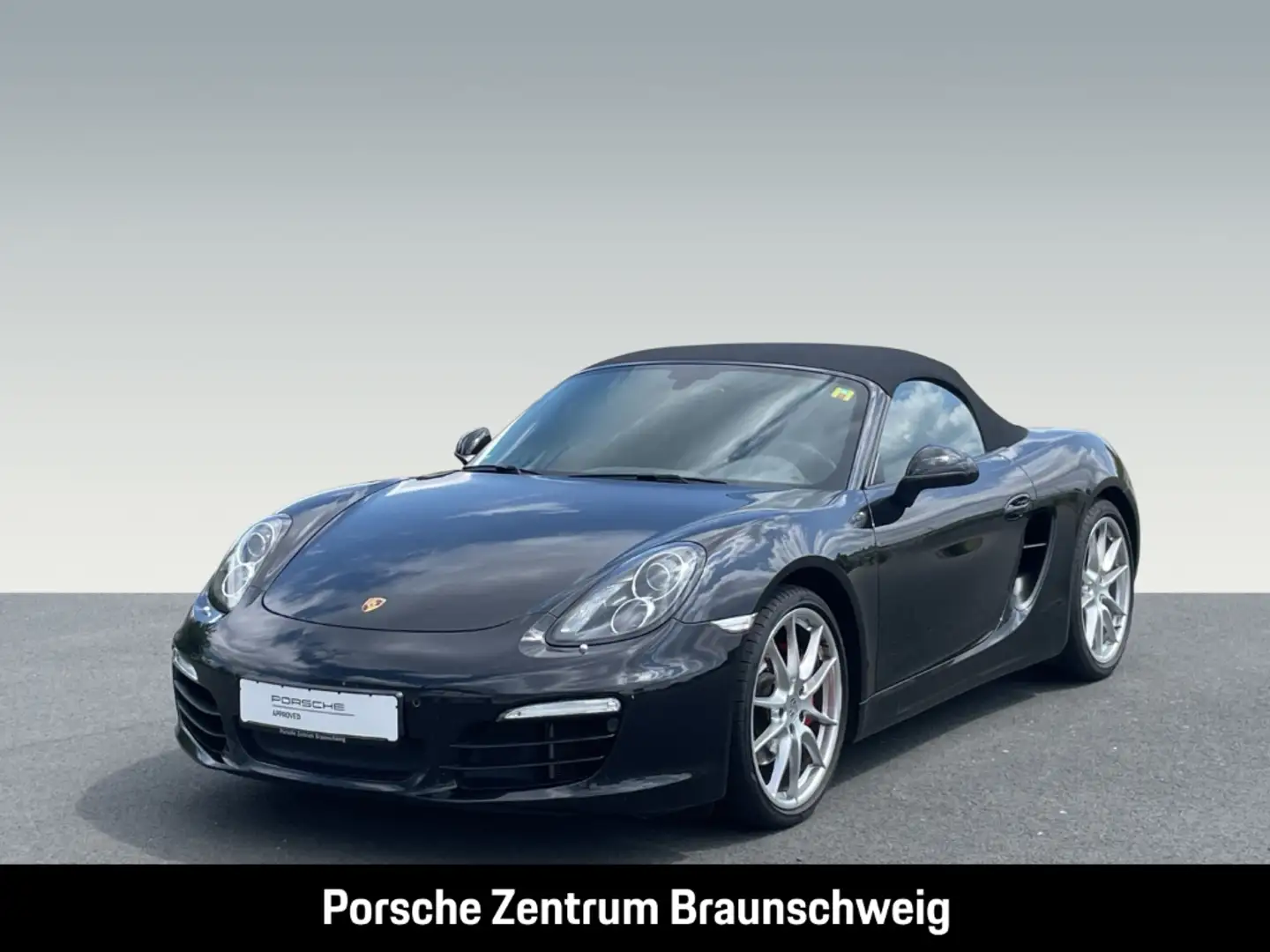 Porsche Boxster S Tempomat 2-Zonen-Klima 2-Hand 54.999km Negru - 1