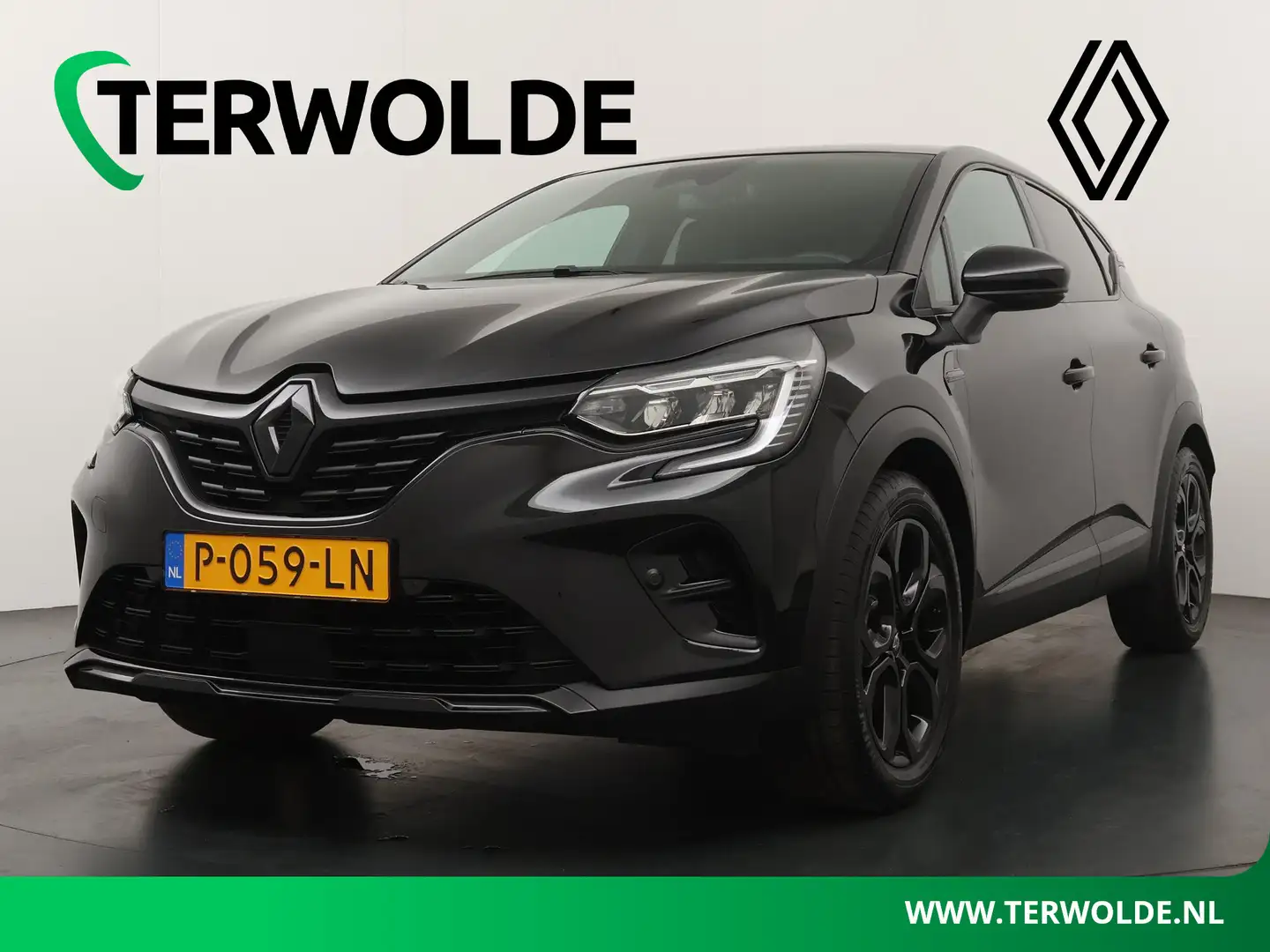 Renault Captur E-Tech hybrid 145 série limitée Rive Gauche | Trek Zwart - 1