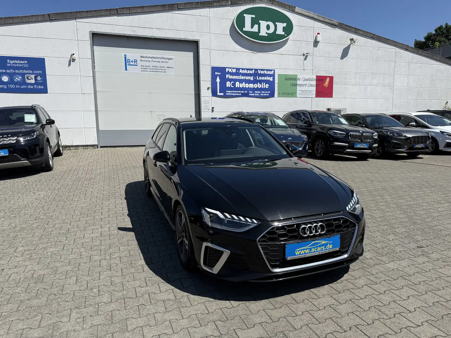Audi A4 40 TDI S line Navi LED Temp PDCv+h SHA Alu18 E6 Noir - 2