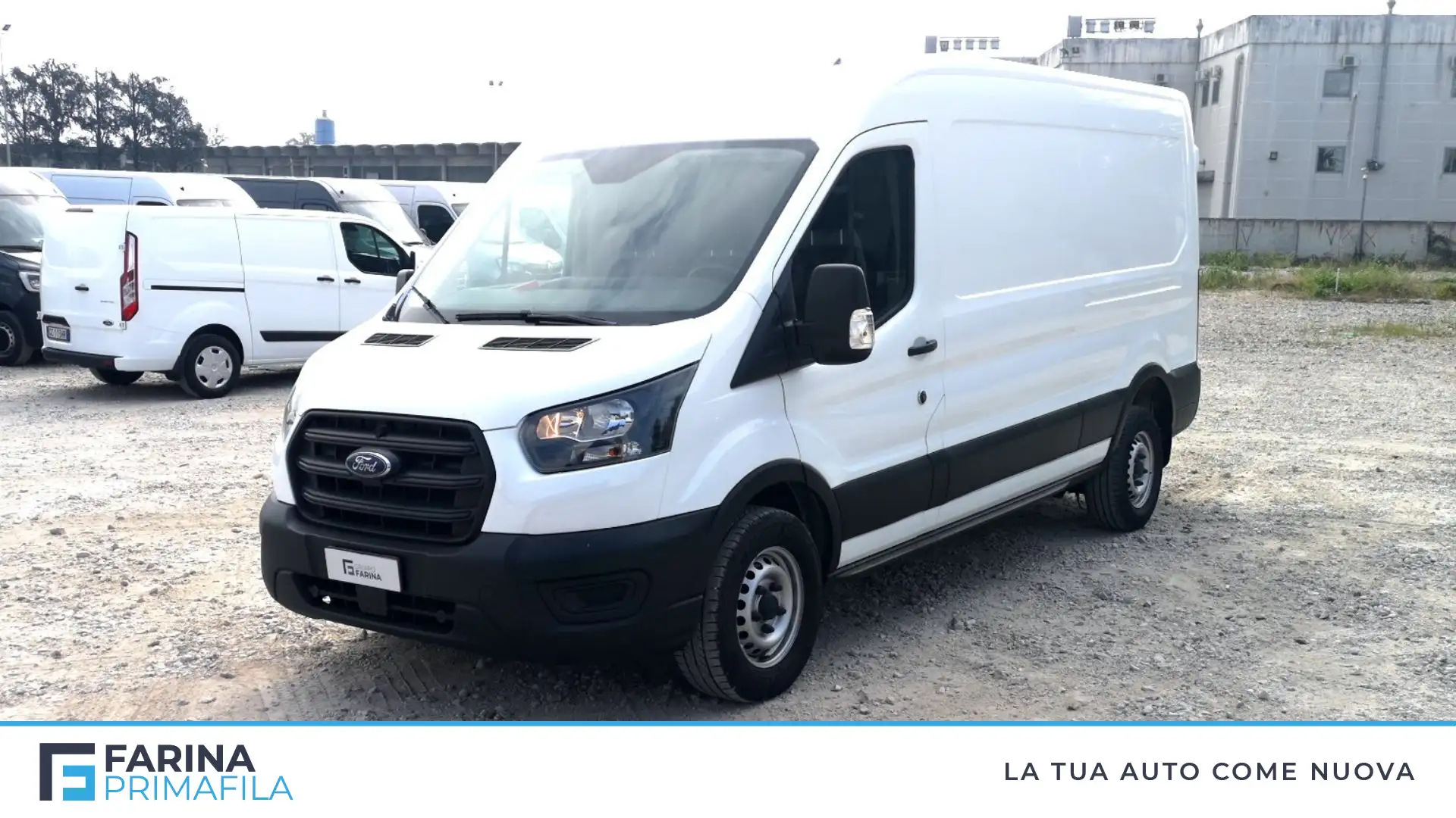 Ford Transit 350 2.0 tdci 170cv trail L3H2 E6.2 Bianco - 1