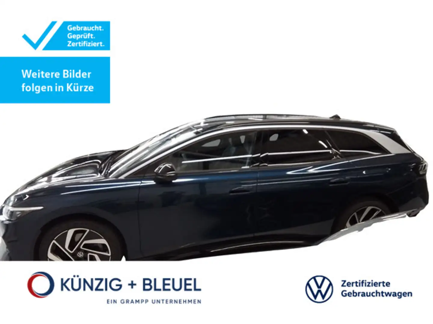 Volkswagen ID.7 Tourer Pro 286 PS*Nav*AHK*360° Kam*Wärmepum Blau - 1