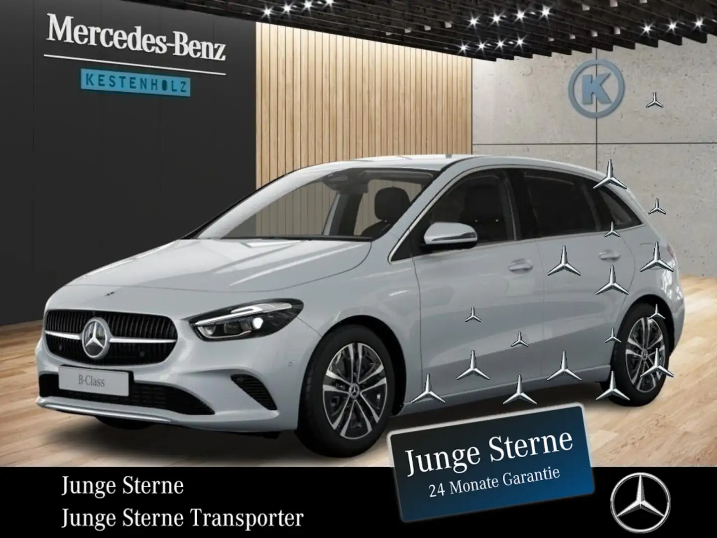 Mercedes-Benz B 250 4MATIC *PROGRESSIVE*MBUX*AHK*SHZ*360°KAM* Weiß - 1