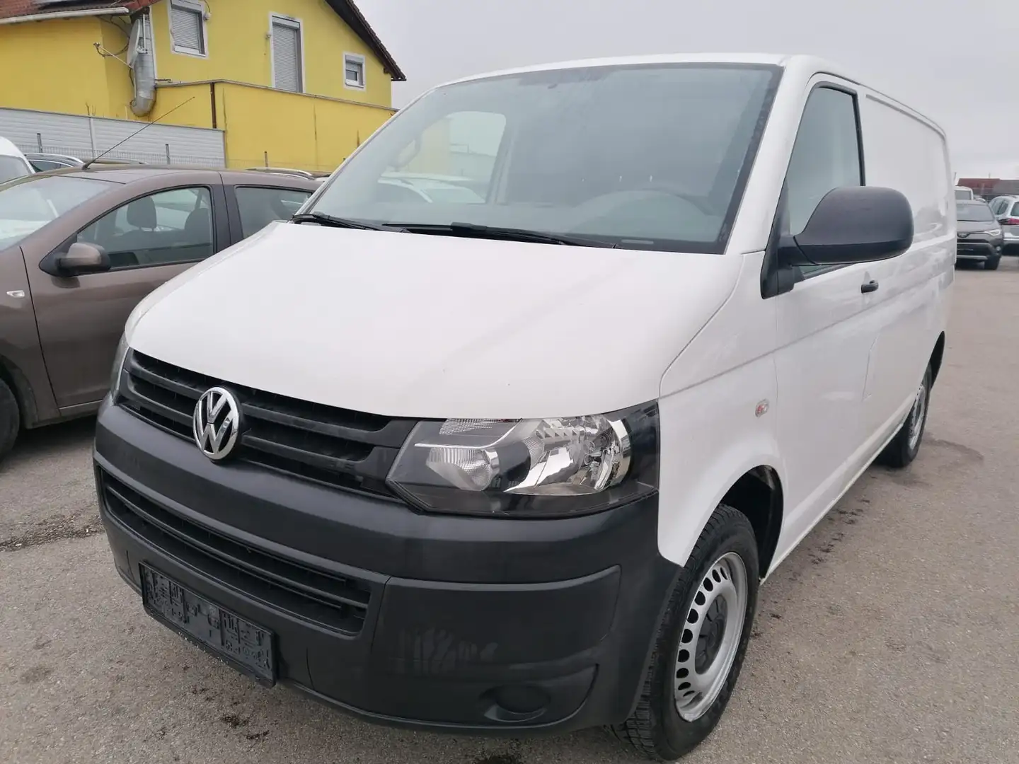 Volkswagen T5 Transporter Kasten Weiß - 1
