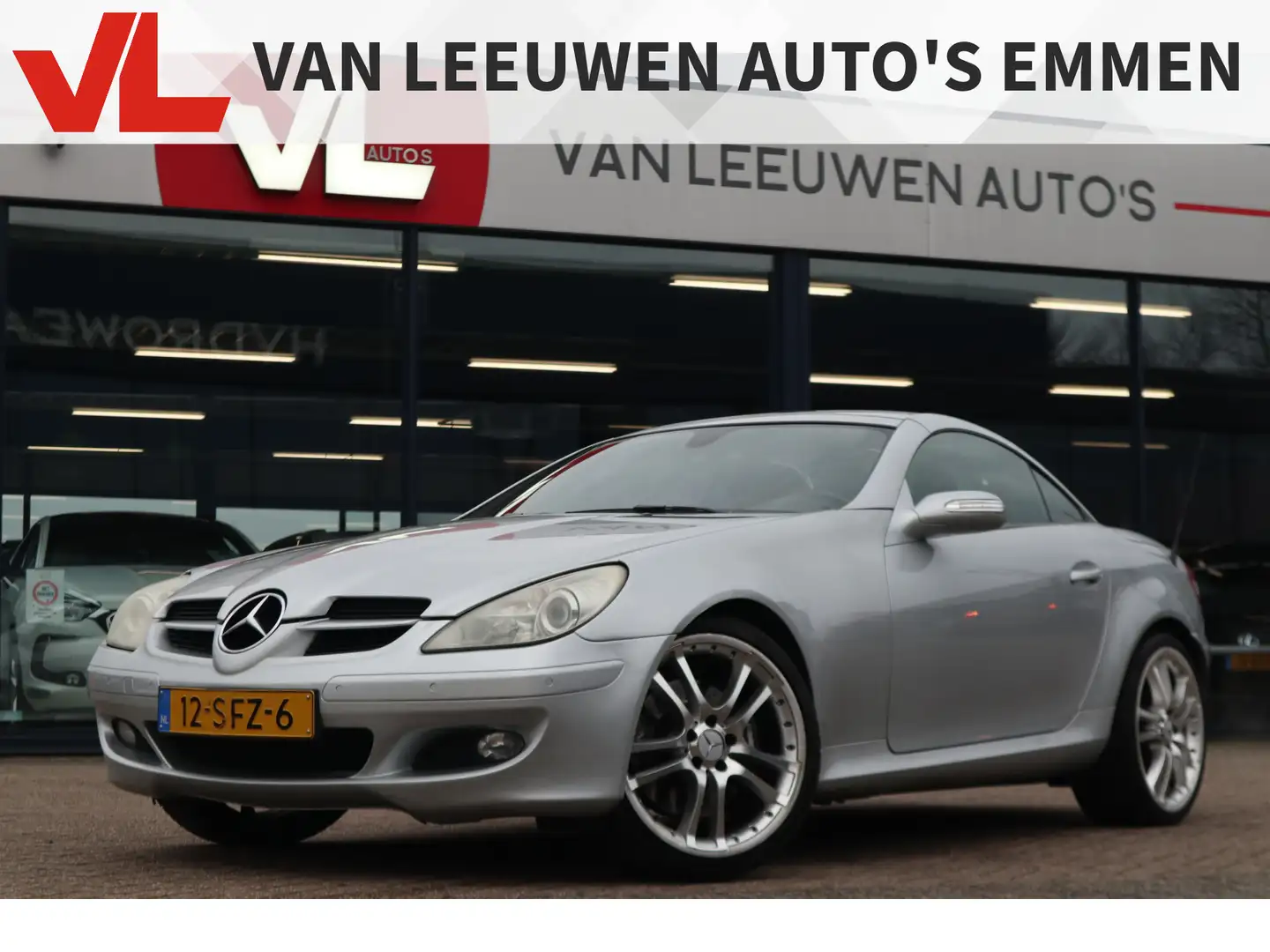 Mercedes-Benz SLK 350 | Leer | Stoel verwarming | APK 27-11-2025 | 270 P Argent - 1