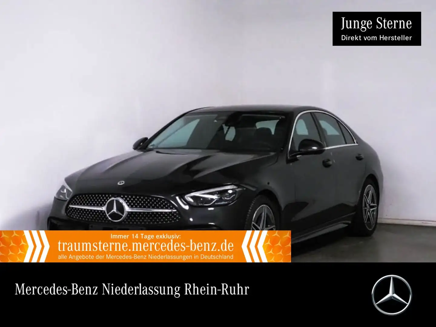 Mercedes-Benz C 180 AMG+LED+KAMERA+TOTW+KEYLESS+9G Grau - 1