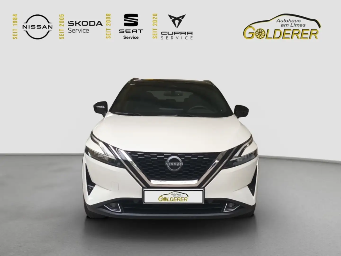 Nissan Qashqai Tekna+ 1,3 116kw DIG-T MHEV HUD Panorama Navi Lede Blanc - 2