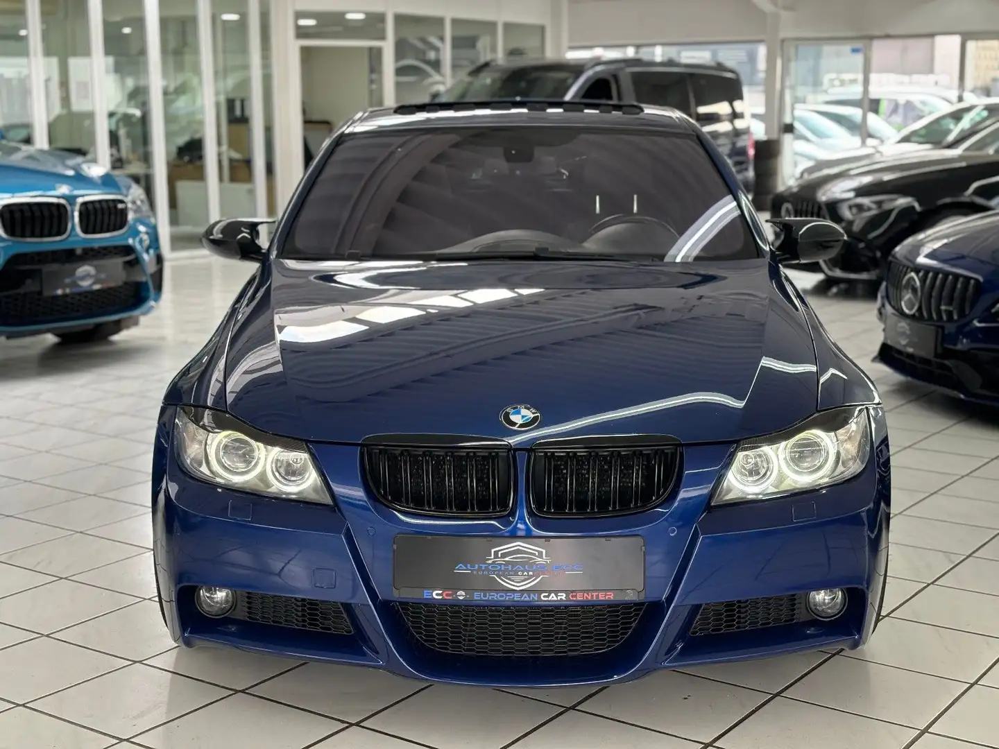 BMW 330 i M SPORT*XENON*NAVI*H&R*LEDER*PDC Blu/Azzurro - 2