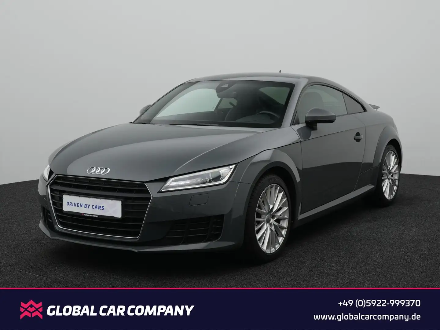 Audi TT 2.0 TFSI SHZ,TEMPO,BT,CD,BI-XENON,SPURH,PDC Grijs - 1