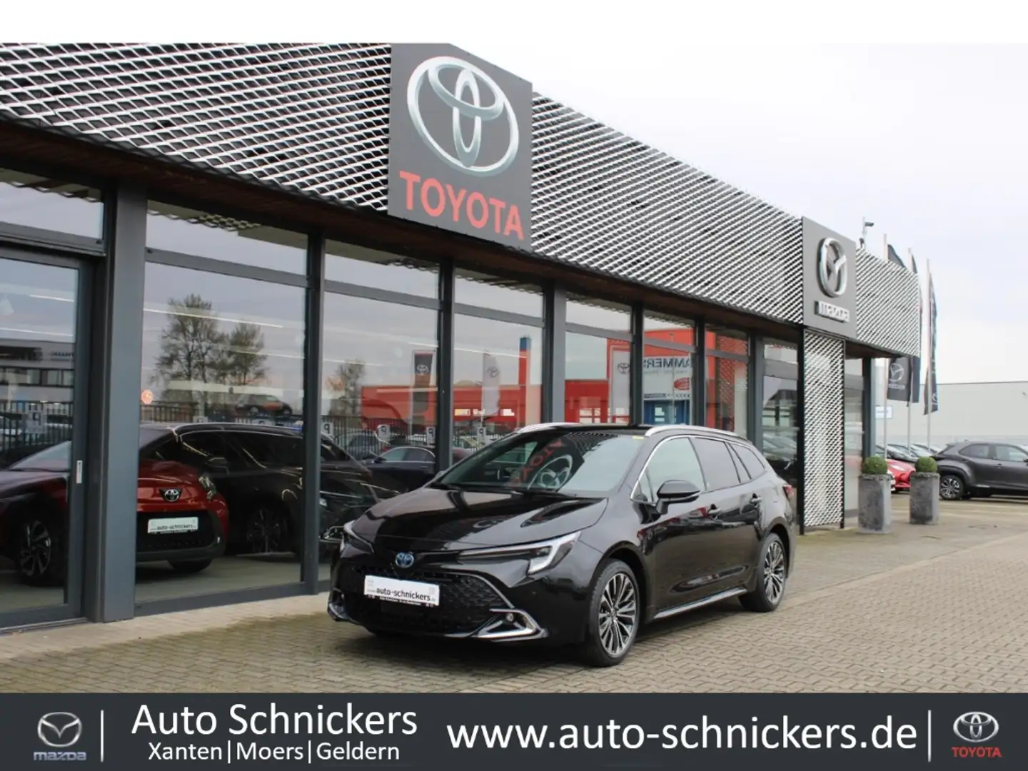 Toyota Corolla Hybrid Team D+TEC-P+NAV+GJ-RÄDER !! Zwart - 1