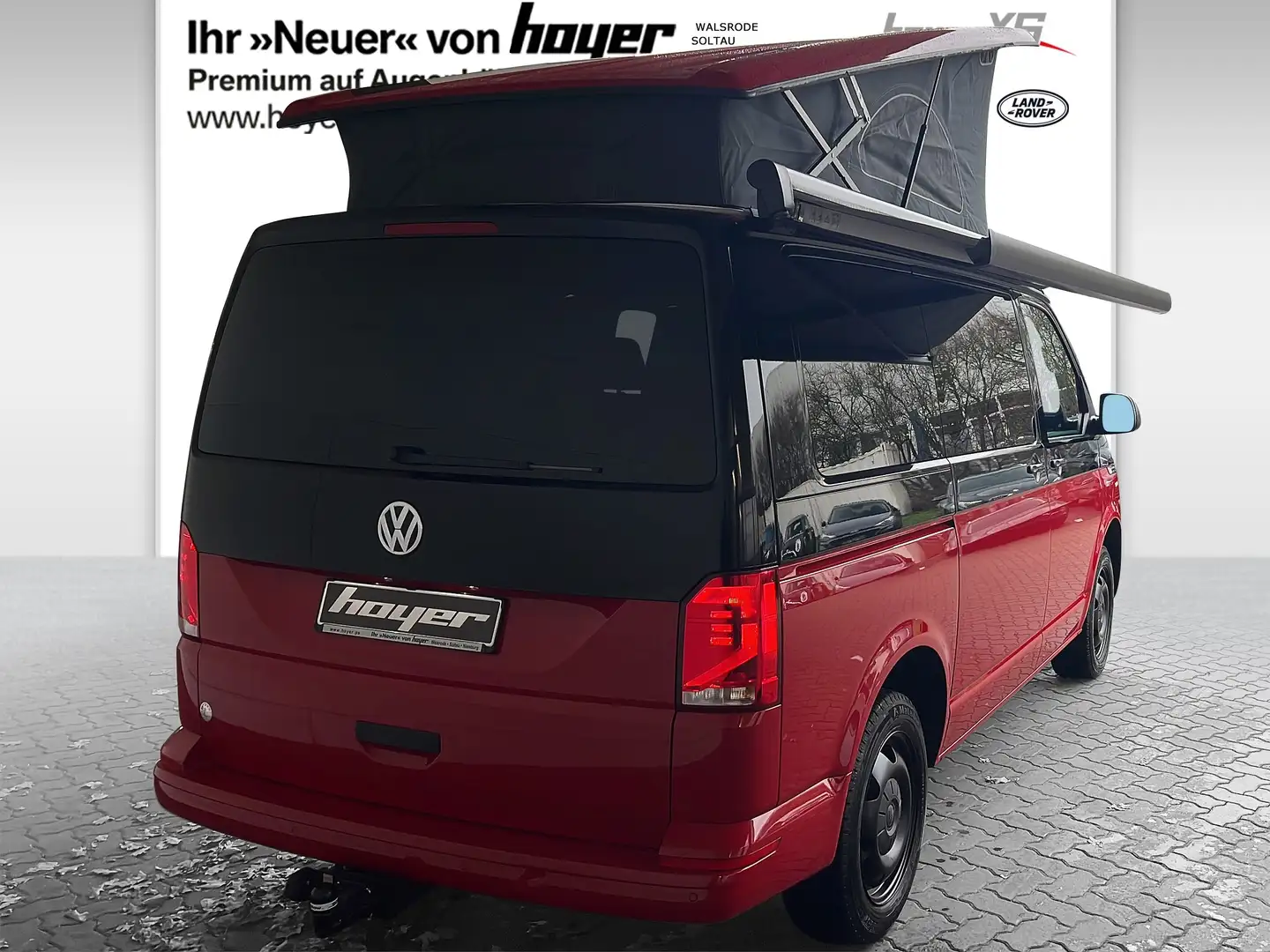 Volkswagen T6 California T6.1 DSG Beach Camper Standhzg. Rojo - 2