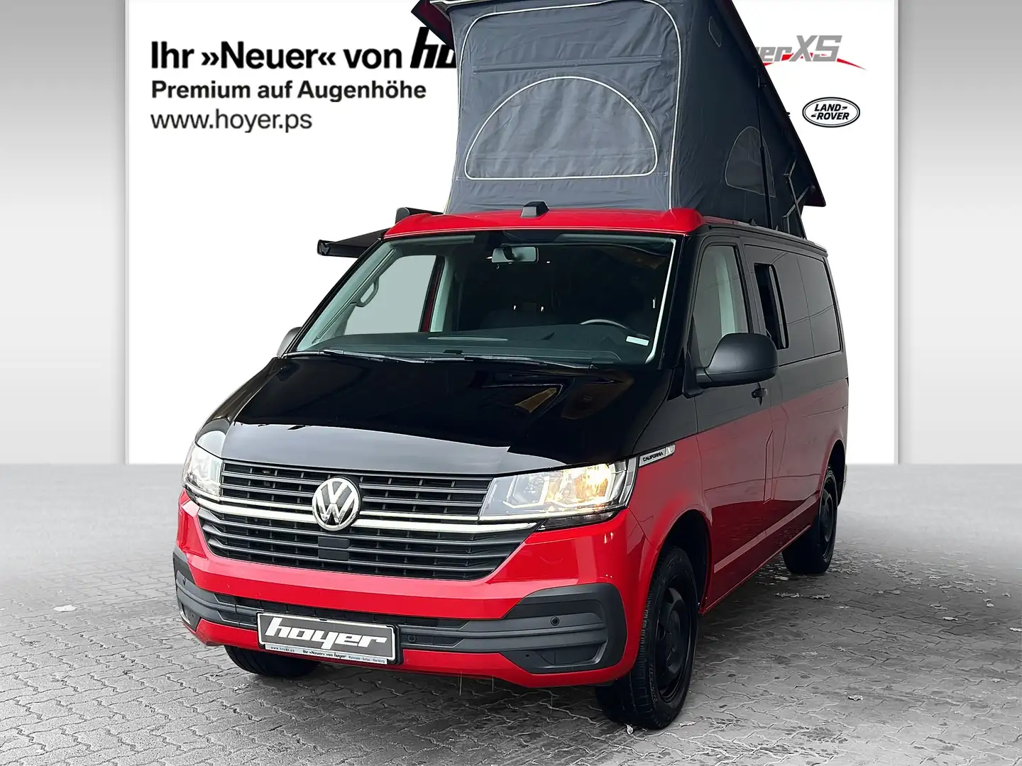 Volkswagen T6 California T6.1 DSG Beach Camper Standhzg. Rojo - 1