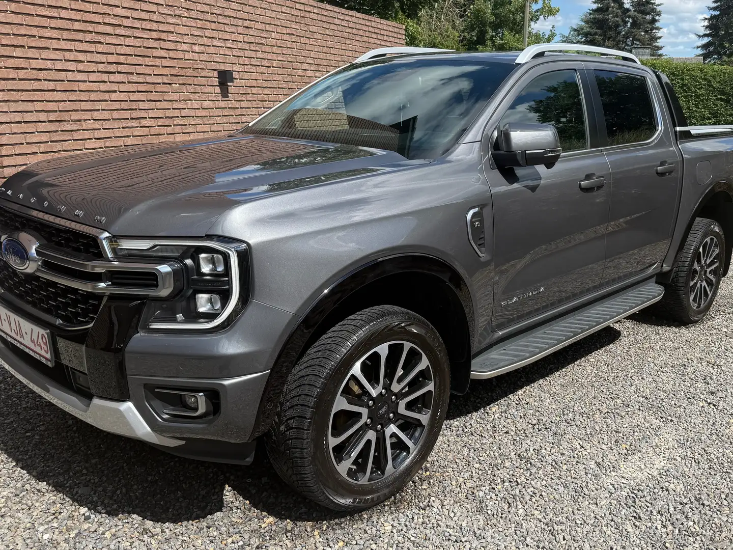 Ford Ranger 3.0 EcoBlue e-4WD Platinum Grijs - 1