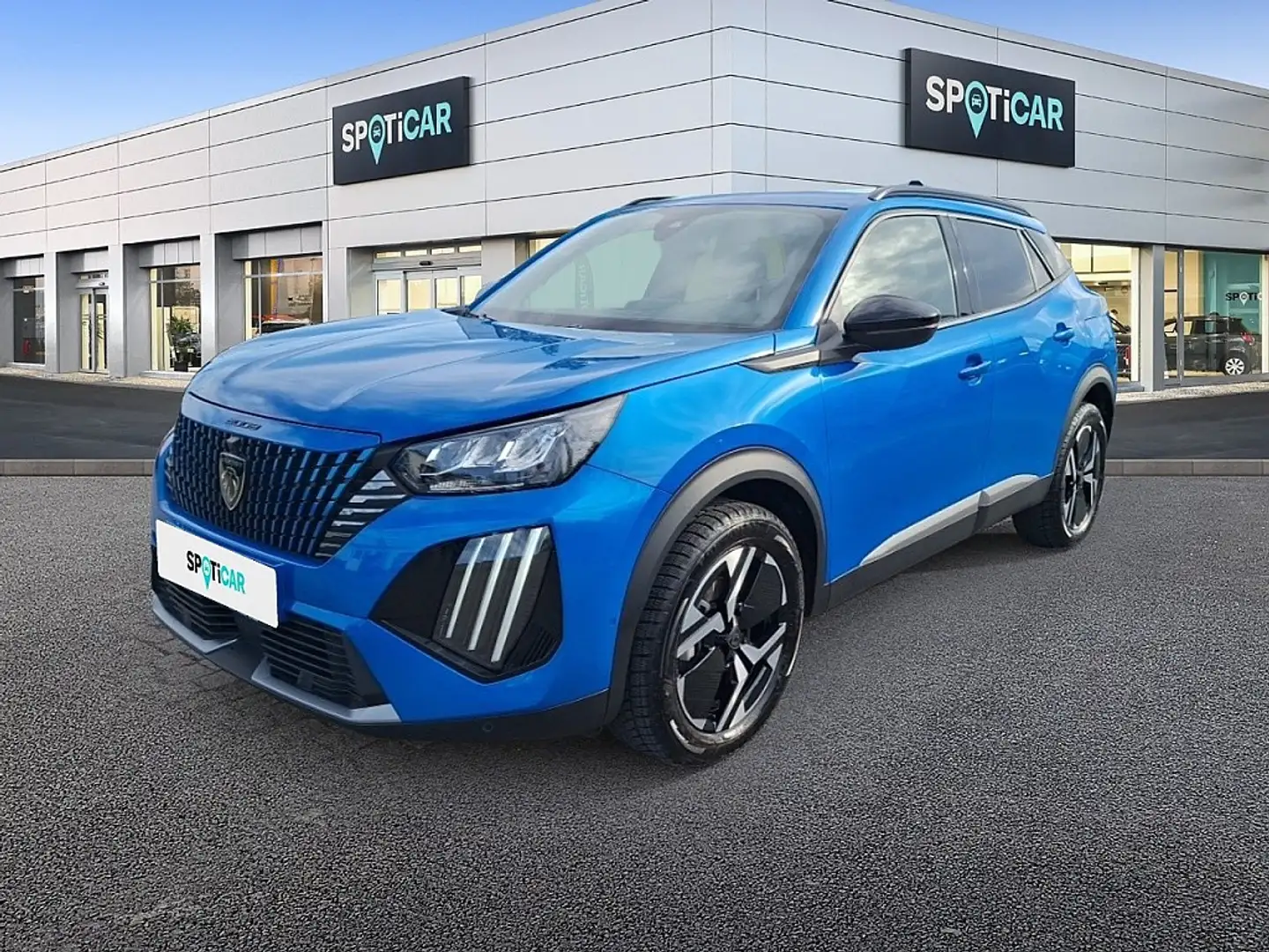 Peugeot 2008 PureTech 100 S&S Allure 6-Gang-Manuell Blau - 1