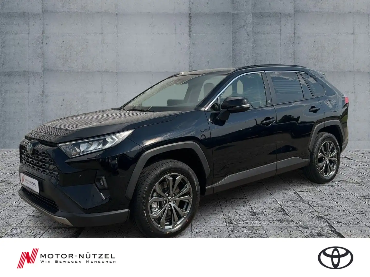 Toyota RAV 4 RAV4 2.5l Hybrid Team D LED+NAV+RSA Schwarz - 1