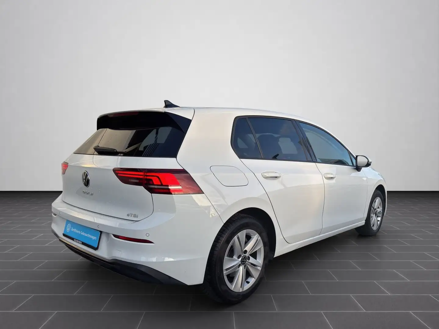 Volkswagen Golf VIII Life 1.5 l eTSI DSG NAVI HEAD-UP SHZ G Weiß - 2