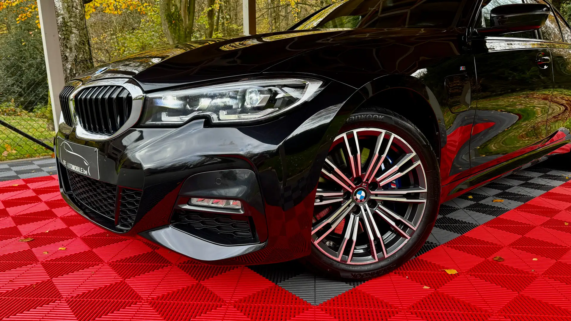 BMW 330 e /Pack M sport Aérodinamique/29K +Tva/Garantie Noir - 1