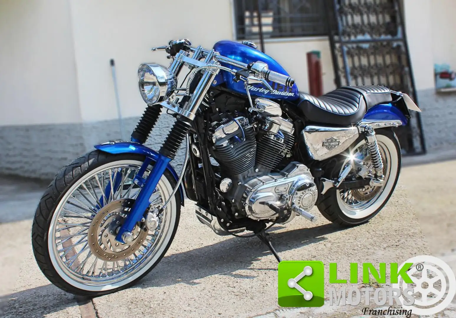 Harley-Davidson Sportster 883 UNICO ESEMPLARE Blu/Azzurro - 1
