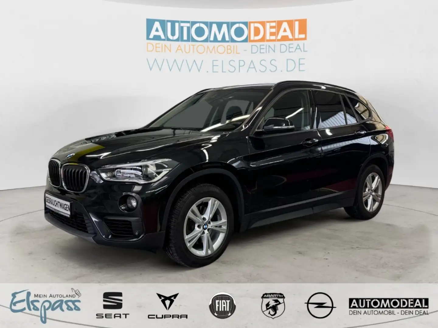 BMW X1 sDrive Advantage AUTOMATIK NAV LED EL.HECKKLAPPE S Negro - 1