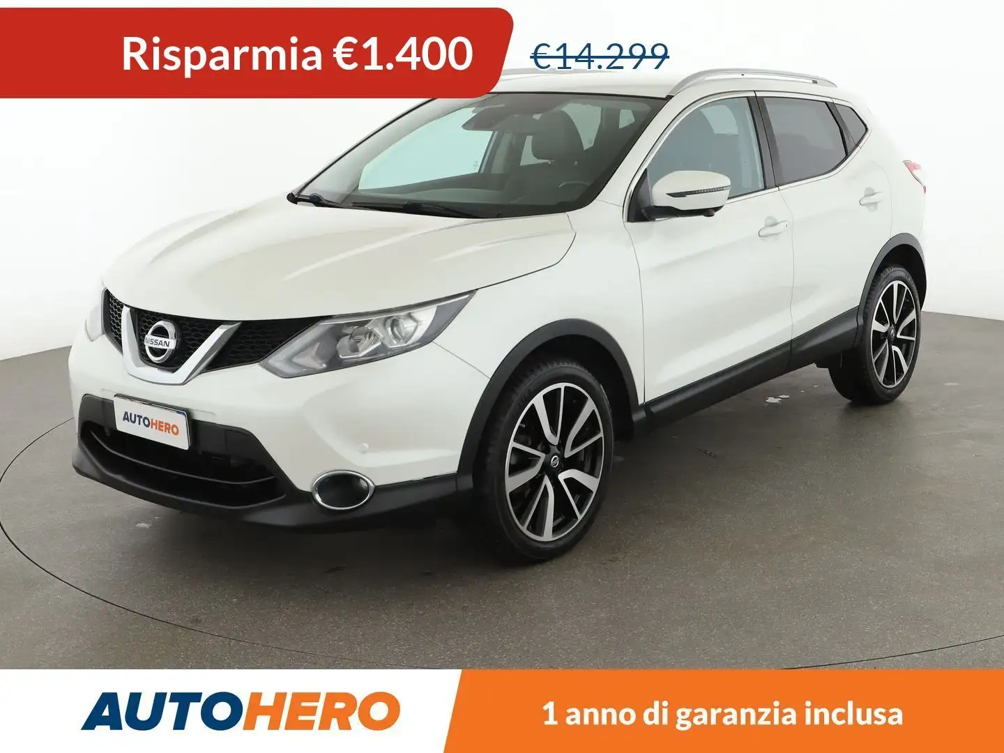 Nissan Qashqai 1.6 dCi Tekna Bianco - 1