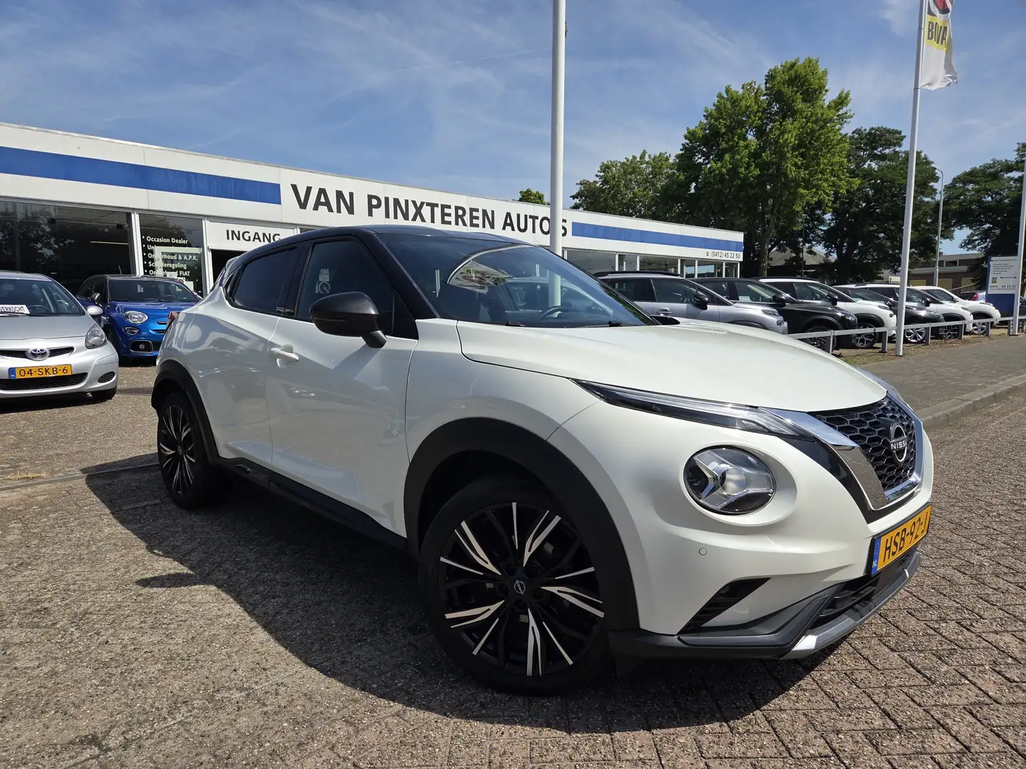 Nissan Juke 1.0 DIG-T Acenta Blanc - 1