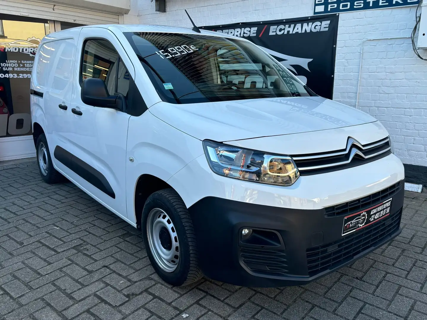Citroen Berlingo utilitaire tva récupérable Blanc - 1