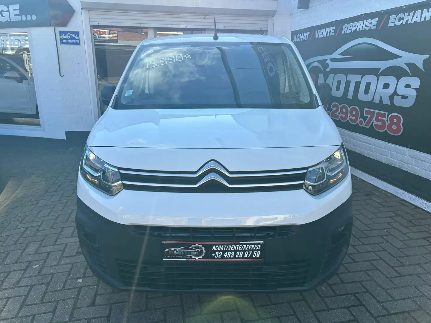 Citroen Berlingo utilitaire tva récupérable Blanc - 2