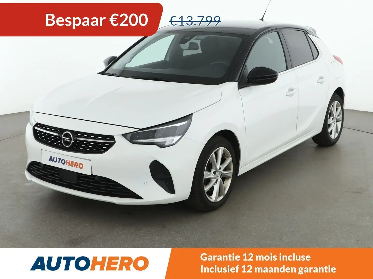 Opel Corsa 1.2 Turbo Elegance Wit - 1