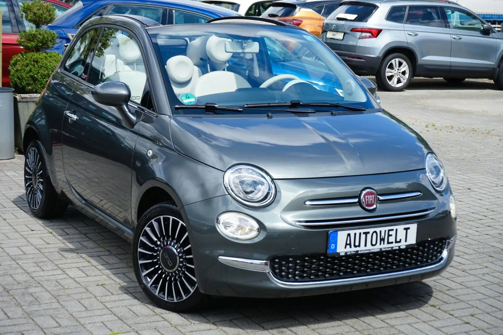Fiat 500C 0.9 8V TwinAir Lounge C S&S Grau - 1