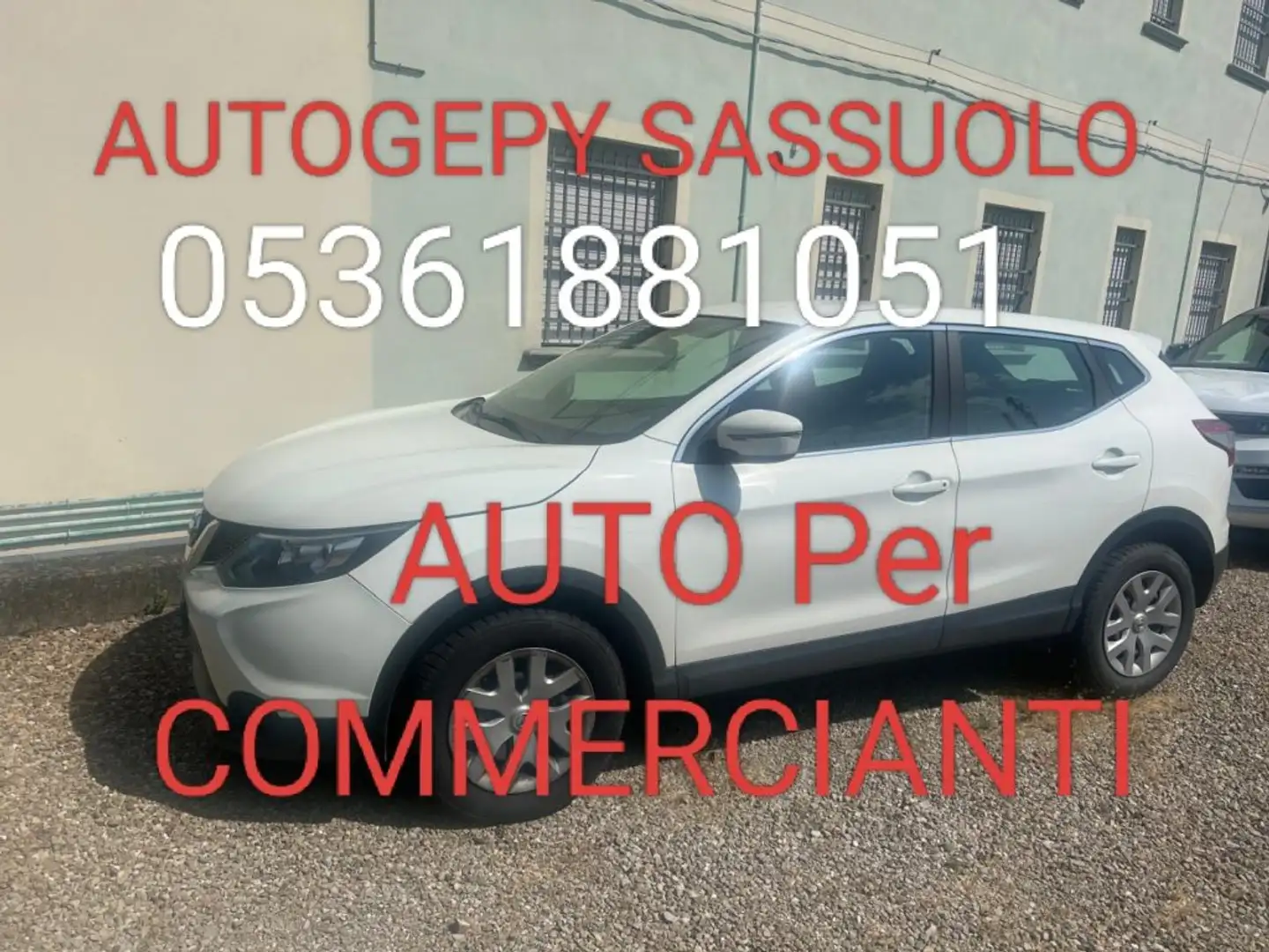 Nissan Qashqai 1.5 dCi X COMMERCIANTI AUTOGEPY 05361881051 Blanco - 1