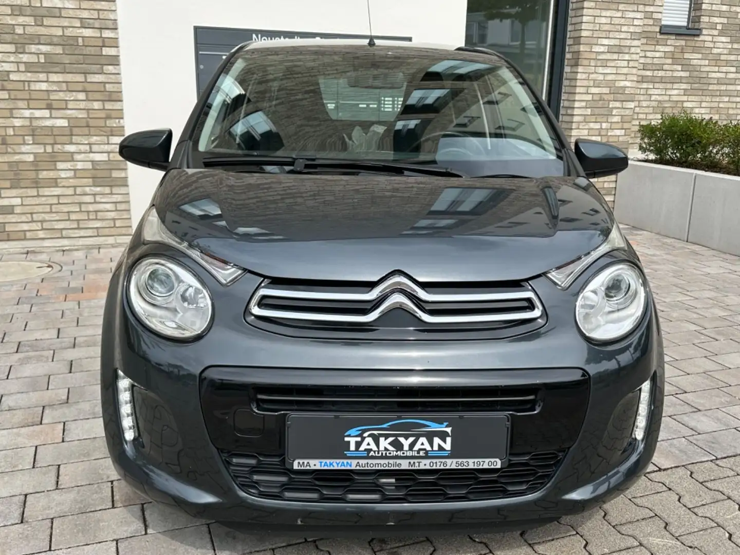 Citroen C1 Shine *1.Hand*125 tkm*Rückfahrkamera* Grigio - 2
