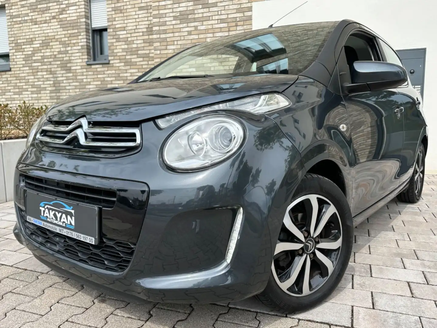 Citroen C1 Shine *1.Hand*125 tkm*Rückfahrkamera* Grigio - 1