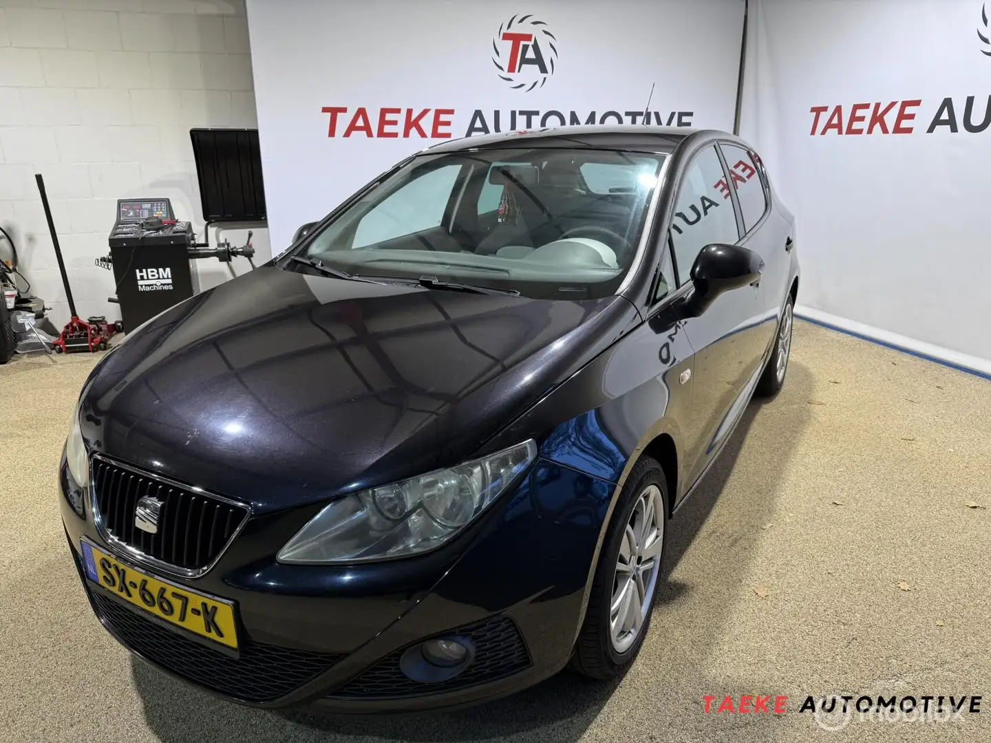 SEAT Ibiza 1.4 Sport Airco/Cruise/Carplay/Stoelver/Schade Schwarz - 1