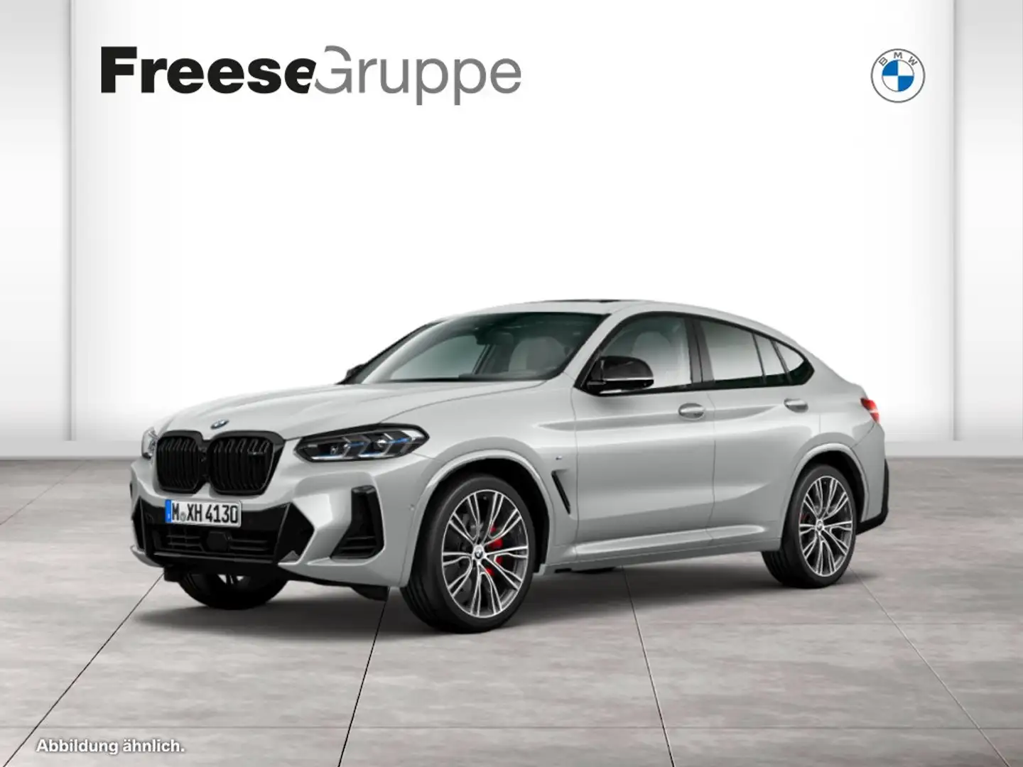 BMW X4 M 40d Head-Up HK HiFi DAB LED WLAN Pano.Dach Gris - 1